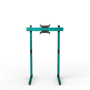 SIMGASM Apex Free Standing Single Monitor Stand VESA 75/200 in green, overview