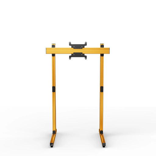 SIMGASM Apex Free Standing Single Monitor Stand VESA 75/200 in orange, overview