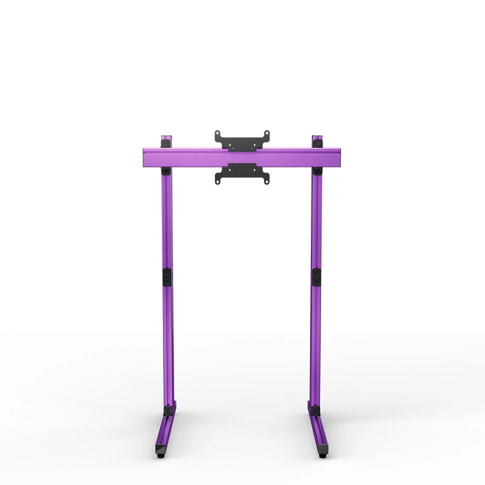 SIMGASM Apex Free Standing Single Monitor Stand VESA 75/200 in purple, overview