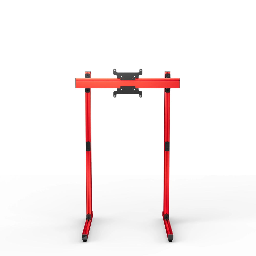 SIMGASM Apex Free Standing Single Monitor Stand VESA 75/200 in red, overview