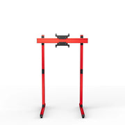 SIMGASM Apex Free Standing Single Monitor Stand VESA 75/200 in red, overview