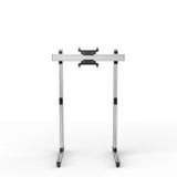 SIMGASM | Apex Free Standing Single Monitor Stand VESA 75/200 - Silver