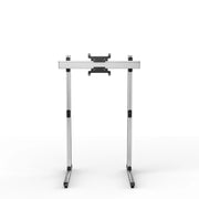 SIMGASM Apex Free Standing Single Monitor Stand VESA 75/200 in silver, overview