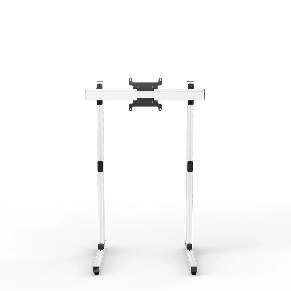 SIMGASM | Apex Free Standing Single Monitor Stand Vesa 75/200 - White