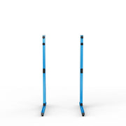 SIMGASM Apex Freestanding Monitor Stand Support Legs Set in blue, overview