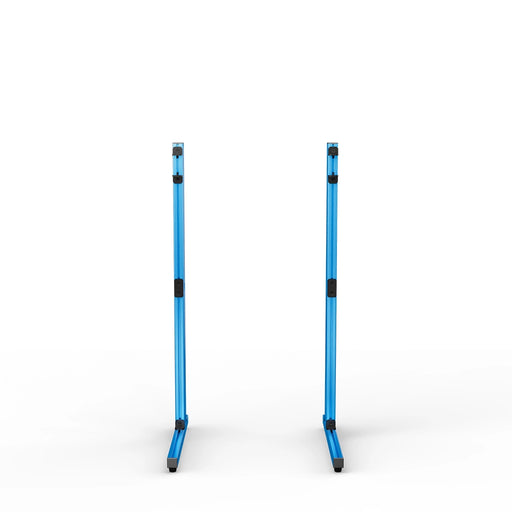 SIMGASM Apex Freestanding Monitor Stand Support Legs Set in blue, overview