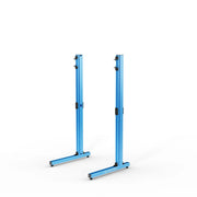 SIMGASM Apex Freestanding Monitor Stand Support Legs Set in blue, angled view