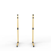 SIMGASM Apex Freestanding Monitor Stand Support Legs Set in gold, overview
