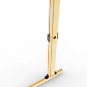 SIMGASM Apex Freestanding Monitor Stand Support Legs Set in gold, mounting detail