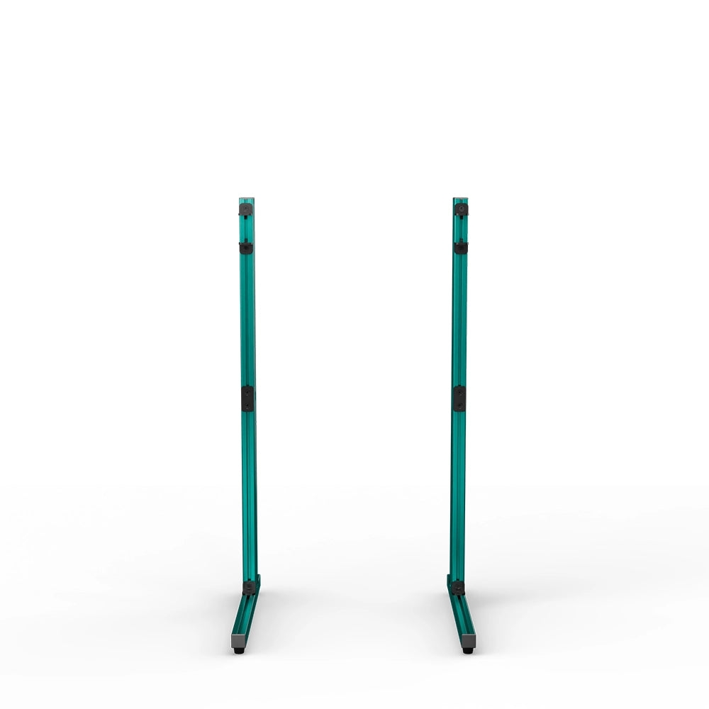 SIMGASM Apex Freestanding Monitor Stand Support Legs Set in green, overview