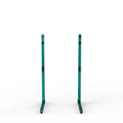 SIMGASM Apex Freestanding Monitor Stand Support Legs Set in green, overview