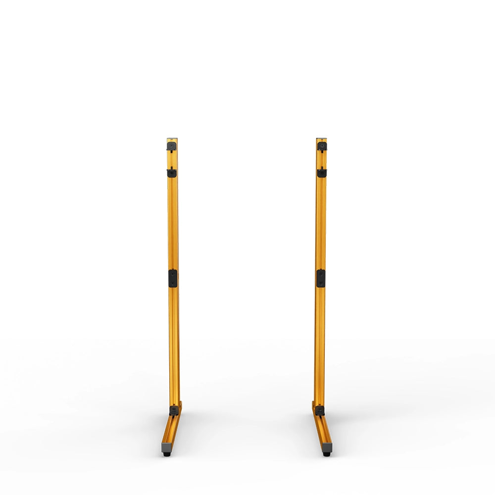 SIMGASM Apex Freestanding Monitor Stand Support Legs Set in orange, overview