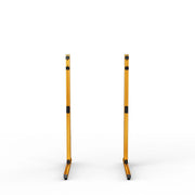 SIMGASM Apex Freestanding Monitor Stand Support Legs Set in orange, overview
