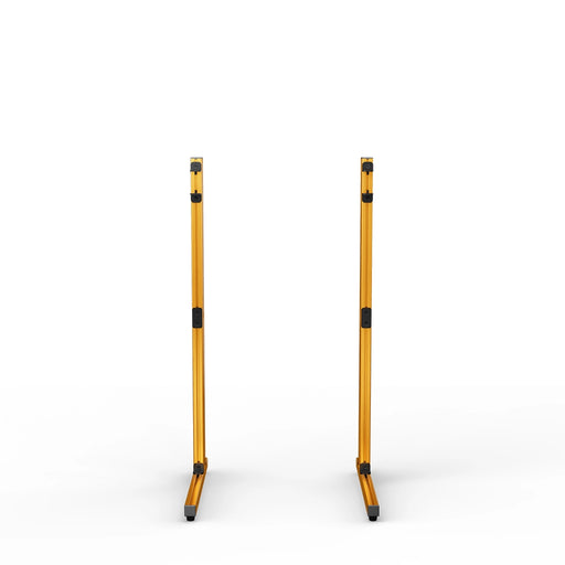 SIMGASM Apex Freestanding Monitor Stand Support Legs Set in orange, overview