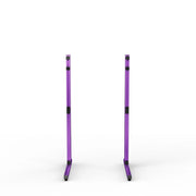 SIMGASM Apex Freestanding Monitor Stand Support Legs Set in purple, overview
