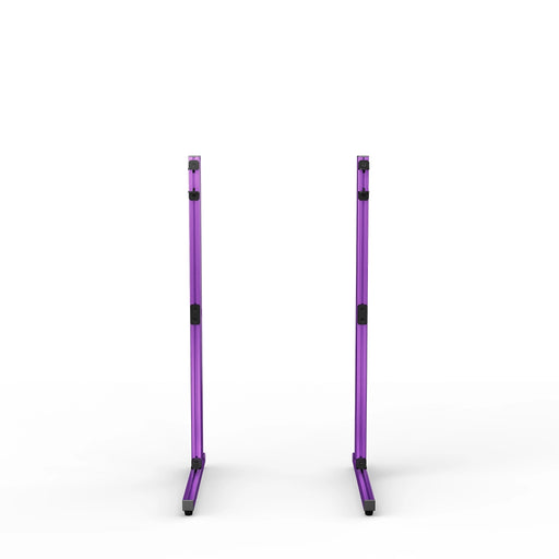 SIMGASM Apex Freestanding Monitor Stand Support Legs Set in purple, overview