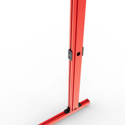 SIMGASM Apex Freestanding Monitor Stand Support Legs Set in red, mounting detail