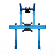 SIMGASM Apex Integrated Double Monitor Stand VESA 75/200 in blue, overview