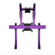 SIMGASM Apex Integrated Double Monitor Stand VESA 75/200 in purple, overview