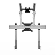 SIMGASM Apex Integrated Double Monitor Stand VESA 75/200 in silver, overview
