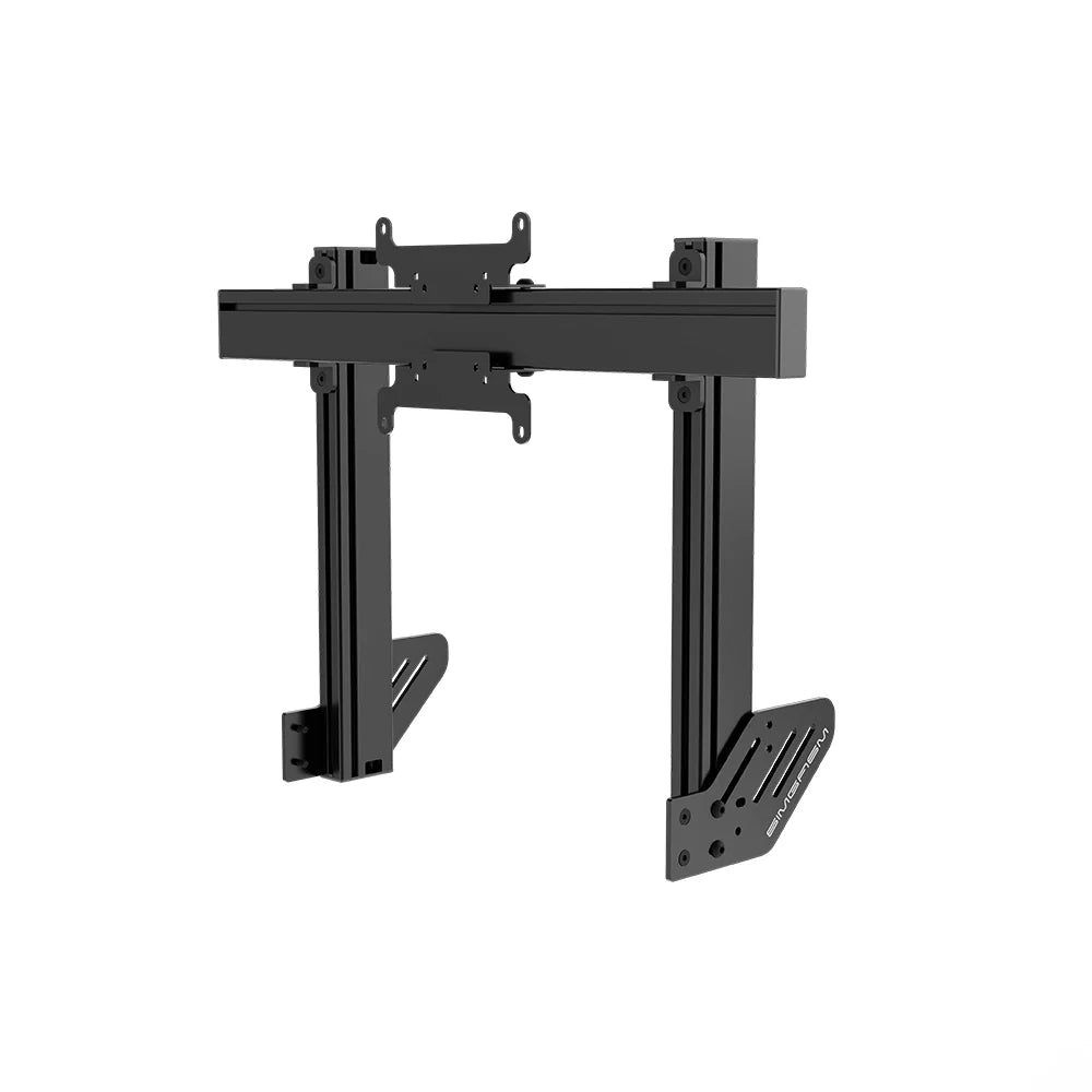 Apex Integrated Single Monitor Stand - Black | SIMGASM