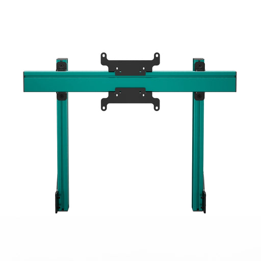 SIMGASM Apex Integrated Single Monitor Stand VESA 75/200 in green, overview
