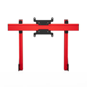 SIMGASM Apex Integrated Single Monitor Stand VESA 75/200 in red, overview