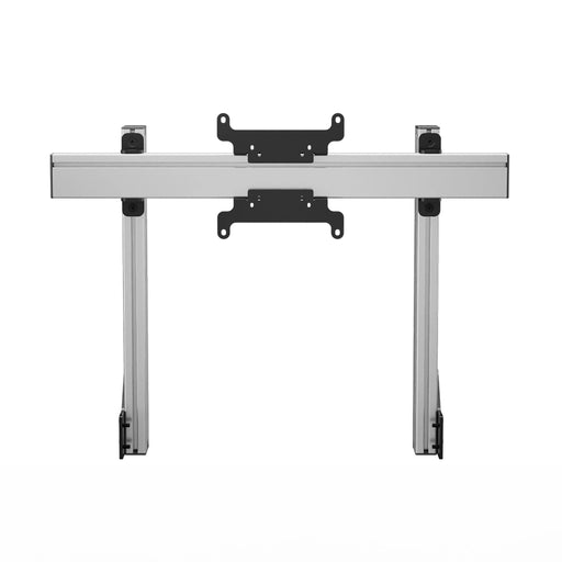 SIMGASM Apex Integrated Single Monitor Stand VESA 75/200 in silver, overview