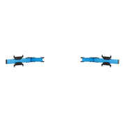 SIMGASM Apex Monitor Stand Side Arms VESA 75/200 in blue, overview