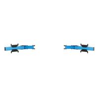 SIMGASM Apex Monitor Stand Side Arms VESA 75/200 in blue, overview