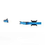 SIMGASM Apex Monitor Stand Side Arms VESA 75/200 in blue, opposite angle