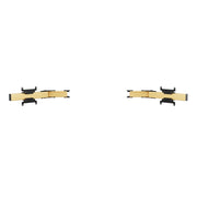 SIMGASM Apex Monitor Stand Side Arms VESA 75/200 in gold, overview