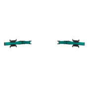 SIMGASM Apex Monitor Stand Side Arms VESA 75/200 in green, overview