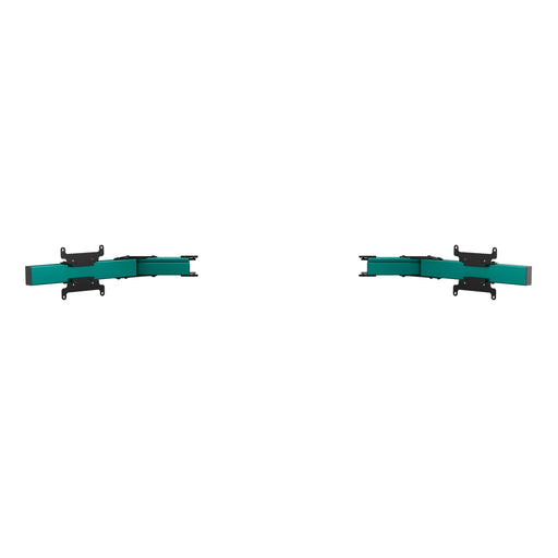 SIMGASM Apex Monitor Stand Side Arms VESA 75/200 in green, overview