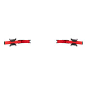 SIMGASM Apex Monitor Stand Side Arms VESA 75/200 in red, overview