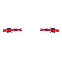 SIMGASM Apex Monitor Stand Side Arms VESA 75/200 in red, overview
