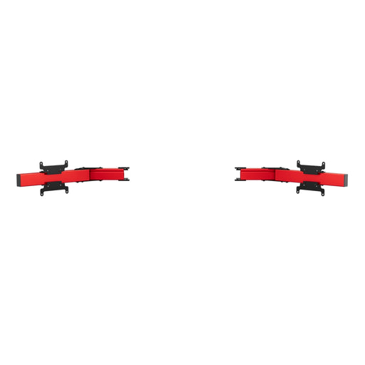 SIMGASM Apex Monitor Stand Side Arms VESA 75/200 in red, overview