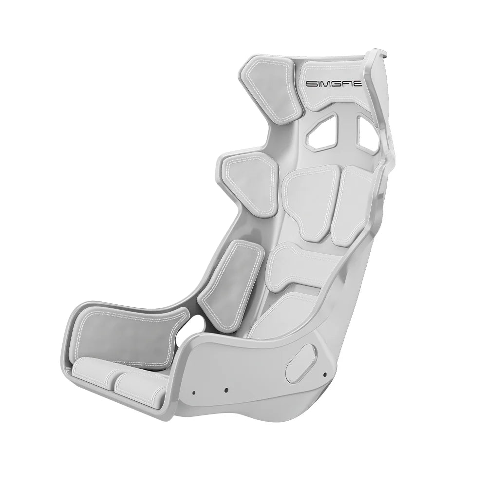 SIMGASM | Atlas Sim Racing Seat Gran Turismo - White
