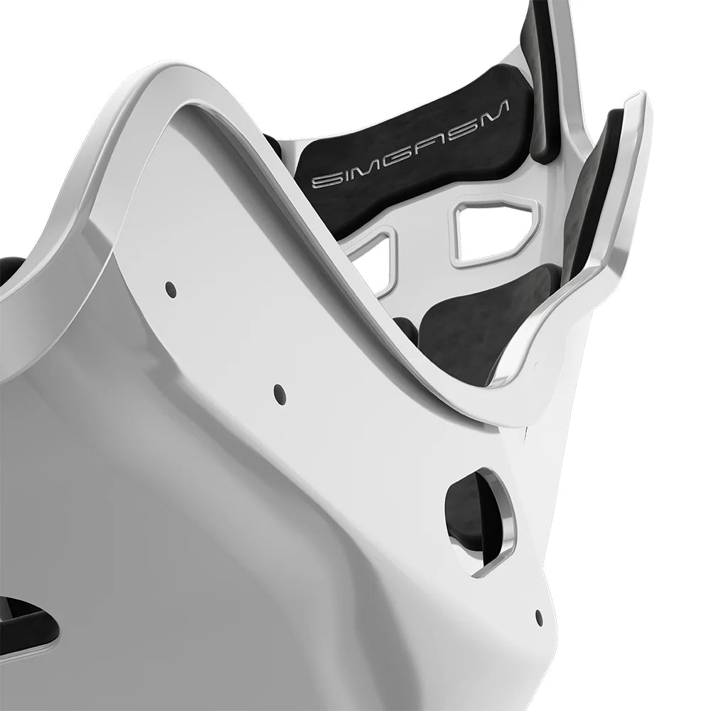 SIMGASM | Atlas Sim Racing Seat Gran Turismo - White