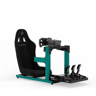 SIMGASM | Postazione sim racing Hobby in alluminio - Verde