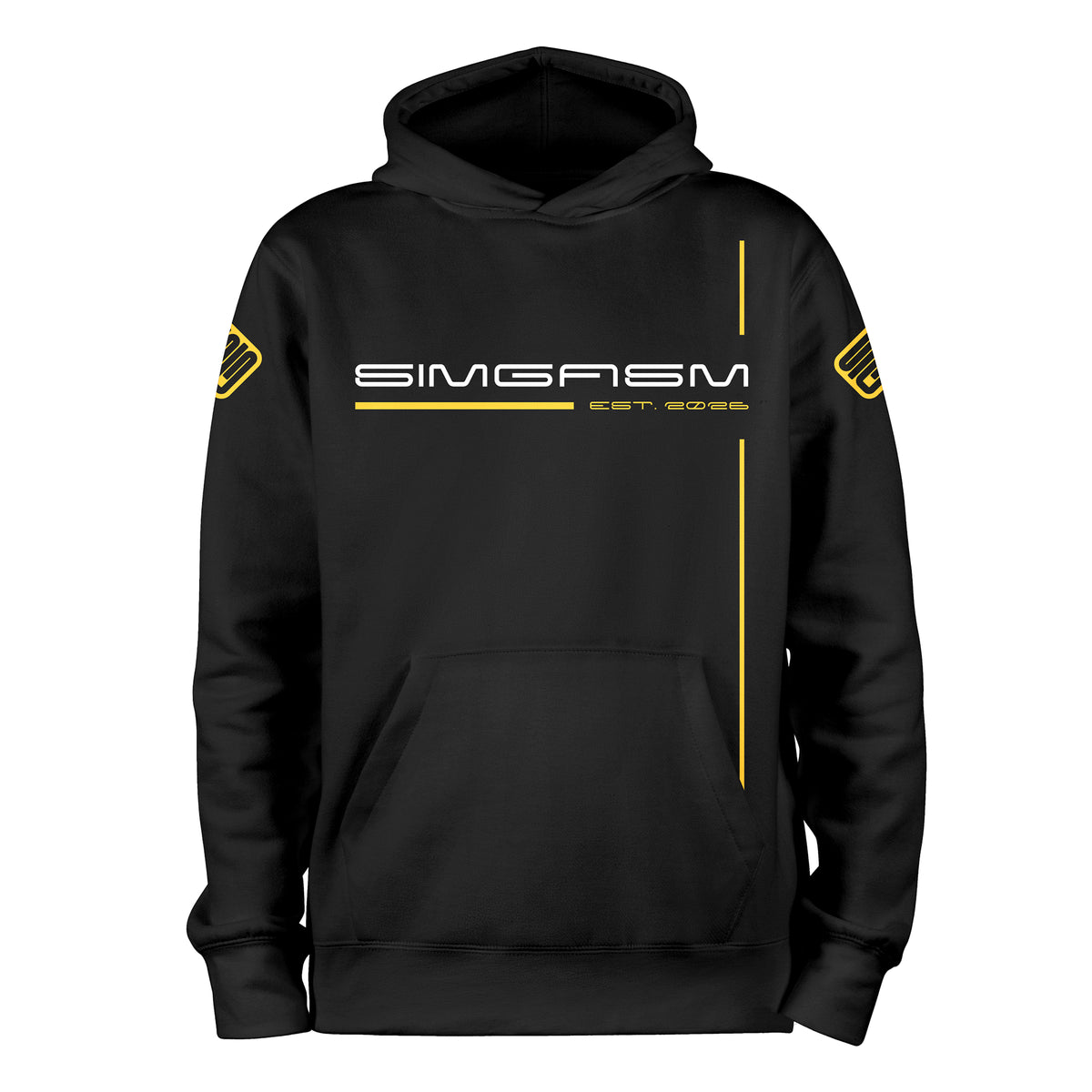 SIMGASM Clean Hoodie - front view