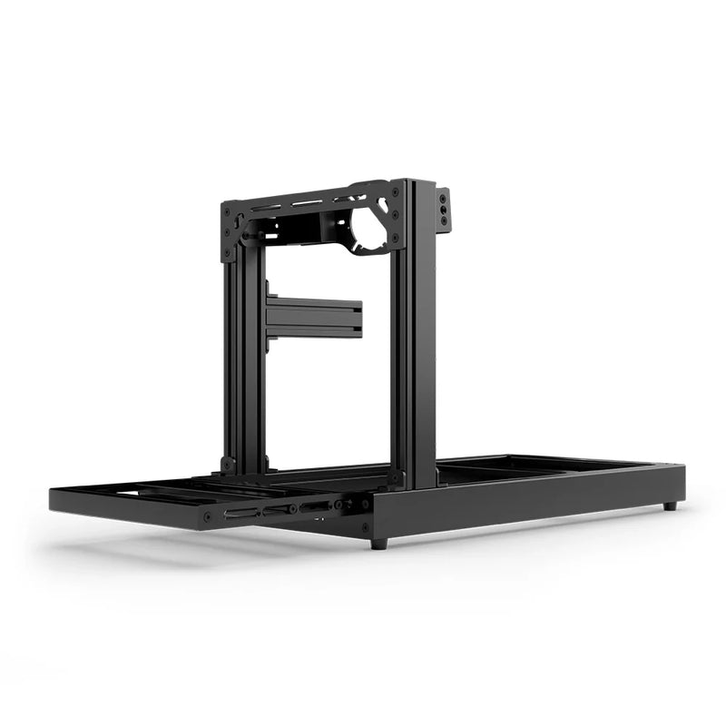 SIMGASM | Club Aluminum Sim Racing Cockpit - Black - Front Mount