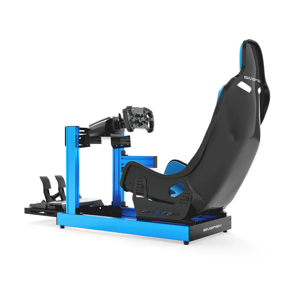 SIMGASM | Club Aluminum Sim Racing Cockpit - Blue