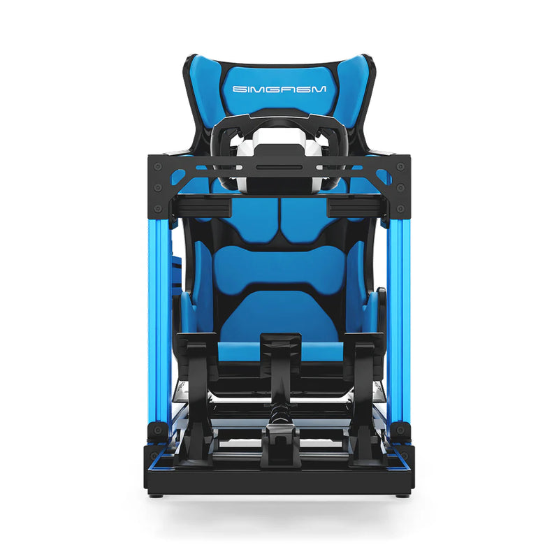 SIMGASM | Club Aluminum Sim Racing Cockpit - Blue