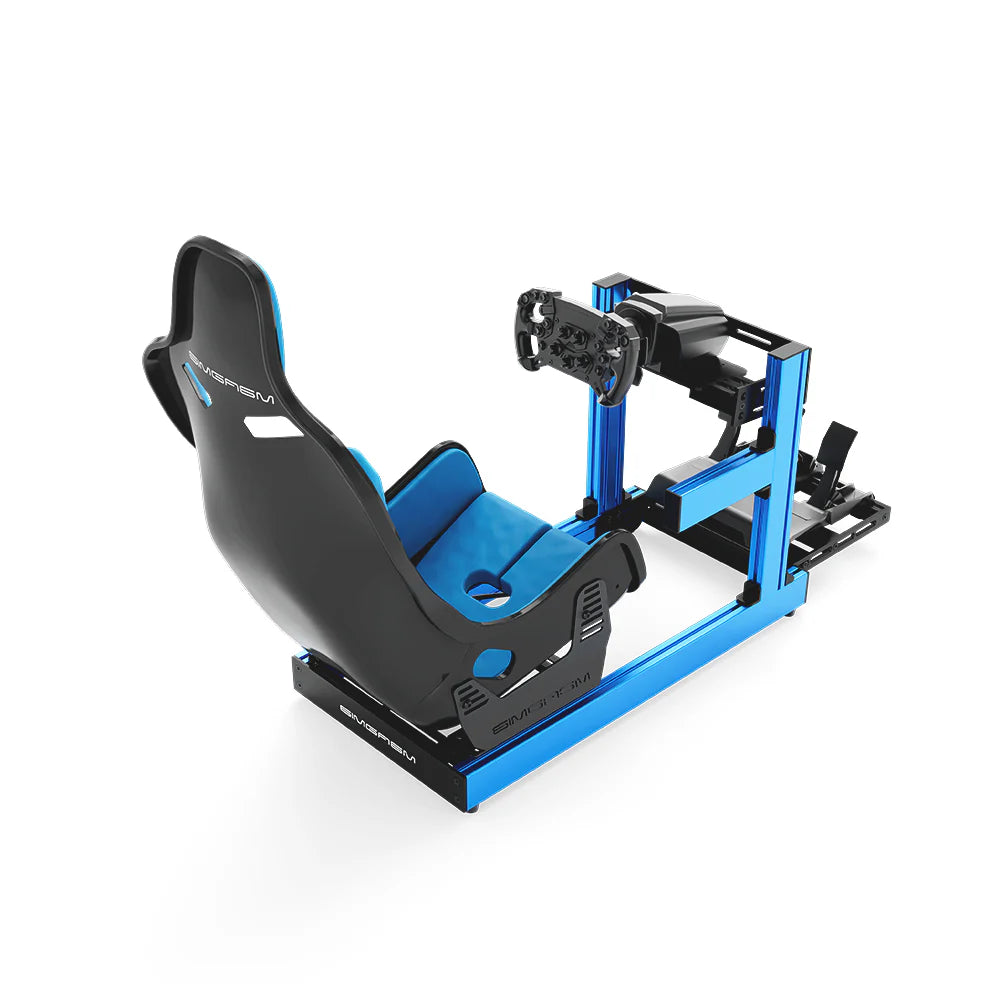 SIMGASM | Club Aluminum Sim Racing Cockpit - Blue