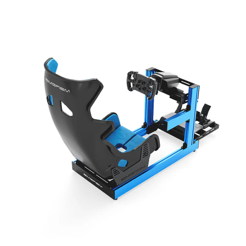 SIMGASM | Club Aluminum Sim Racing Cockpit - Blue