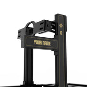 SIMGASM | Club Aluminum Sim Racing Cockpit - JPS - Asetek Front Mount / Add Text & Number