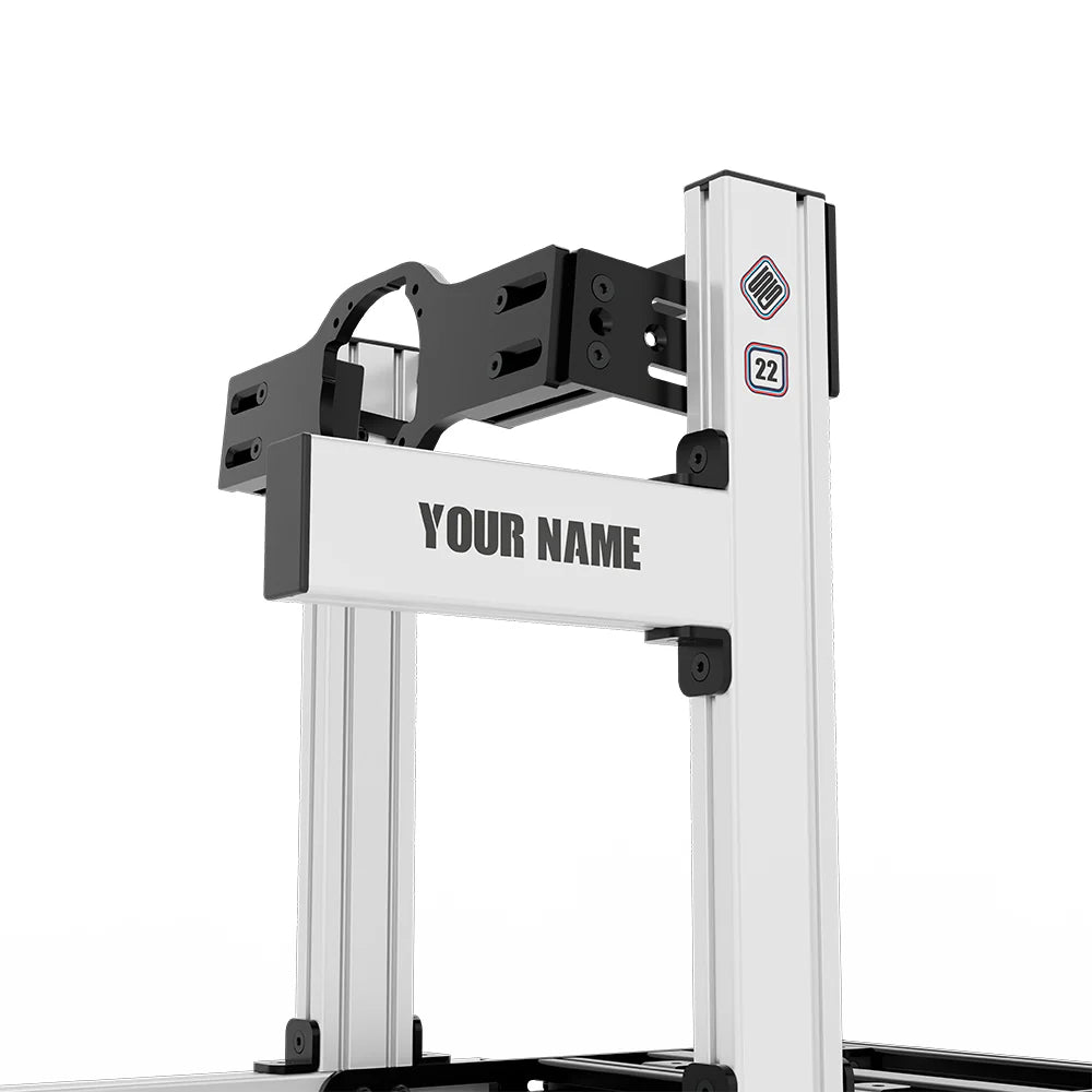 SIMGASM | Club Aluminum Sim Racing Cockpit - MARINI - Asetek Front Mount / Add Text & Number - Cockpits