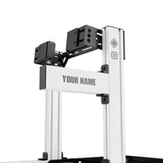 SIMGASM | Club Aluminum Sim Racing Cockpit - MARINI - Side Mount / Add Text & Number - Cockpits