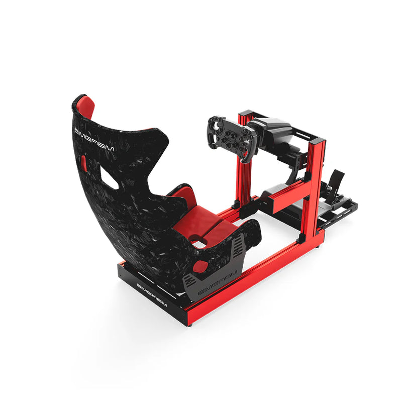 SIMGASM | Club Aluminum Sim Racing Cockpit - Red